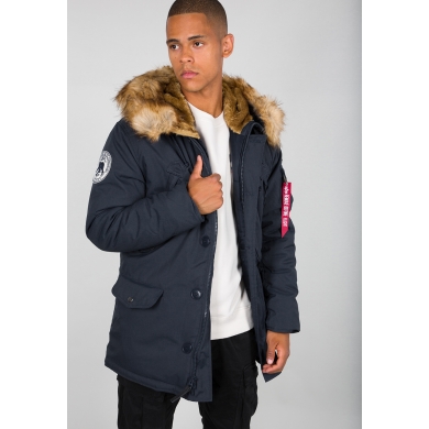 Alpha Industries Winter Jacket Polar dark blue Men